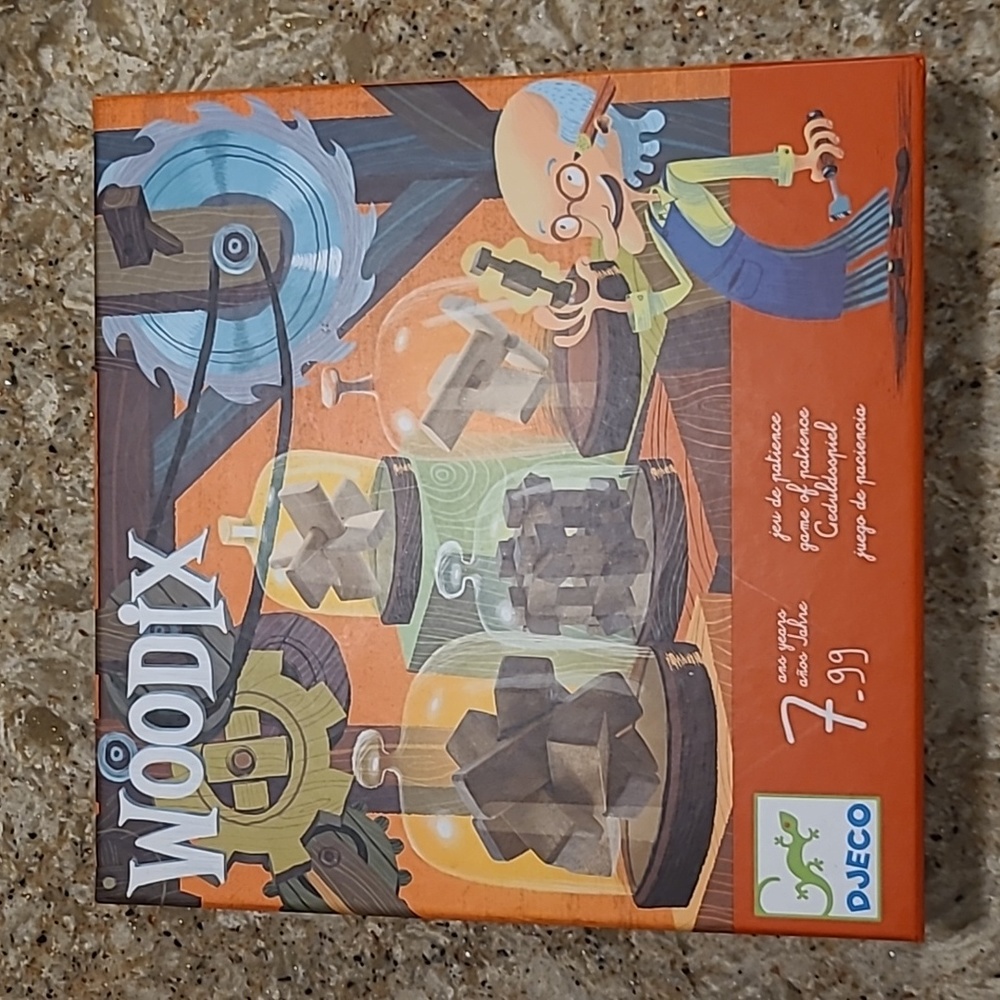Djeco Woodix Wooden Puzzles Set